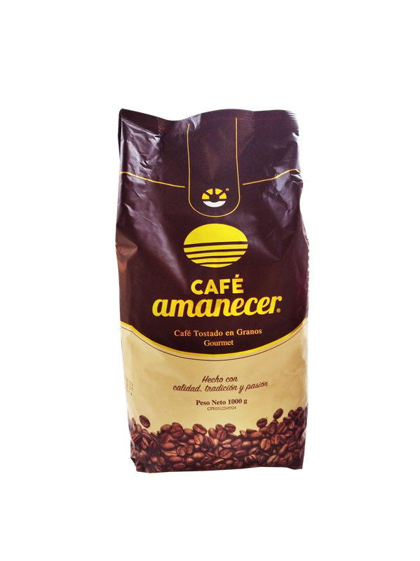 AMANECER CAFE EN GRANOS GOURMET 1KG
