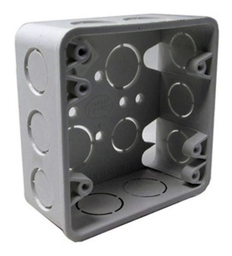 CAJETIN PLASTICO CUADRADO 4X4