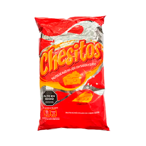 CHESITOS PALITOS DE MAIZ SABOR A QUESO 15GR