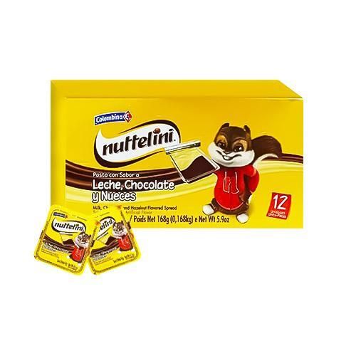 COLOMBINA NUTTELINI PASTA CHOC MOST 14GR