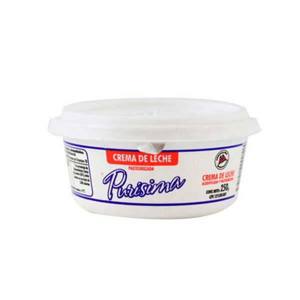 PURISIMA CREMA DE LECHE 250GR