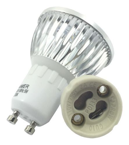 SOCATE CERAMICA P/BOMBILLO GU10 C/CABLE 8CM