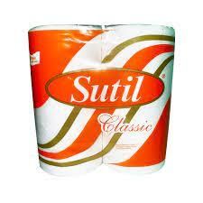 SUTIL PAPEL HIGIENICO CLASSIC 200H 4 un