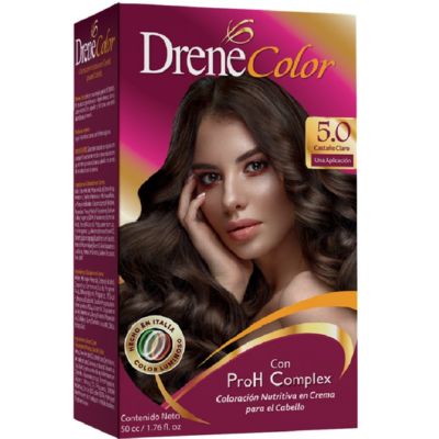 DRENE TINTE TUBO 5.0 CASTANO CLARO 50ML