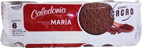 MARIA CALEDONIA GALLETA DULCE CON CACAO 150GR