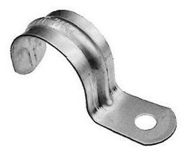 ABRAZADERA E.M.T GALVANIZADA 1 PATA 1/2