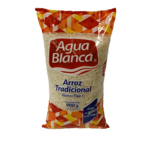AGUA BLANCA ARROZ TIPO I 900GR