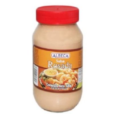 ALBECA SALSA ROSADA 500G