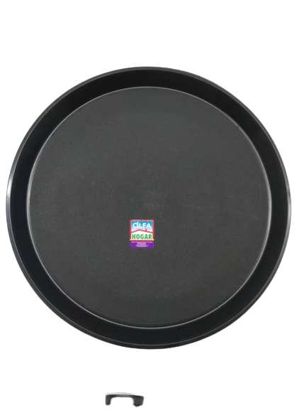 ALFA HOGAR BANDEJA CAMARERO NEGRO 40CM