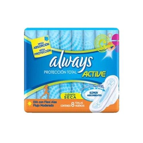 ALWAYS TOALLA ACTIVE ULT S1 C/ALAS 8UND