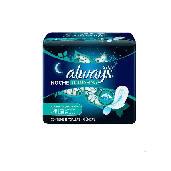 ALWAYS TOALLA ACTIVE NOCTURNA ULTRA C/ALAS 8UND