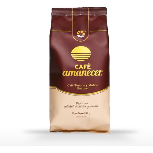 AMANECER CAFE MOLIDO GOURMET 500GR AMANECER CAFE MOLIDO GOURMET 500GR