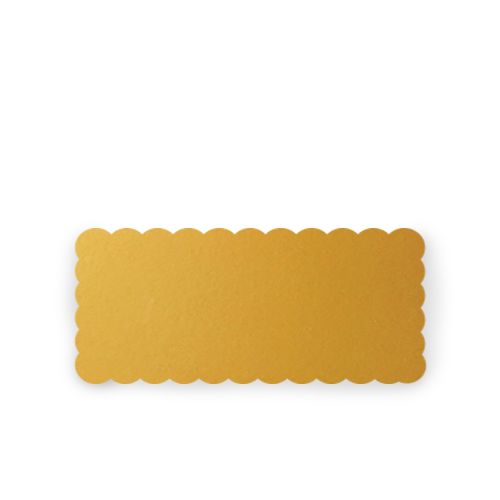 BASE ORO P/TORTA 17X37CM 1UN BASE ORO P/TORTA 17X37CM 1UN