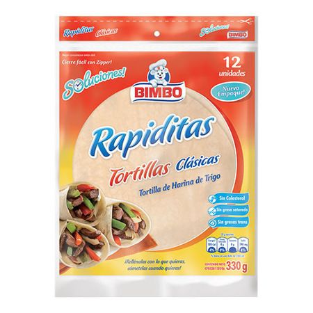 BIMBO TORTILLAS DE TRIGO 220GR