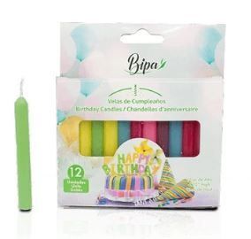 BIPA VELA DE CUMPLEANO 12UN