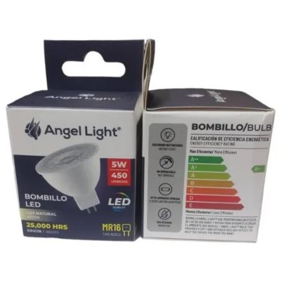 BOMBILLO LED DICROICO 3W ROSCA MR16 ANGEL LIGHT BOMBILLO LED DICROICO 3W ROSCA MR16 ANGEL LIGHT
