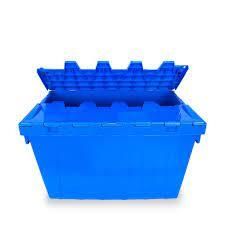 CAJA DE TRANSPORTE LOGISTICO AZUL