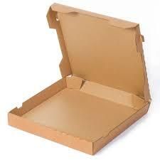 CAJA P/PIZZA GENERICA MARRON 40X40CM