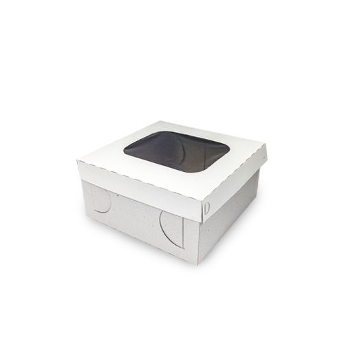 CAJA P/TORTA C/VENTANA 20X20X10CM
