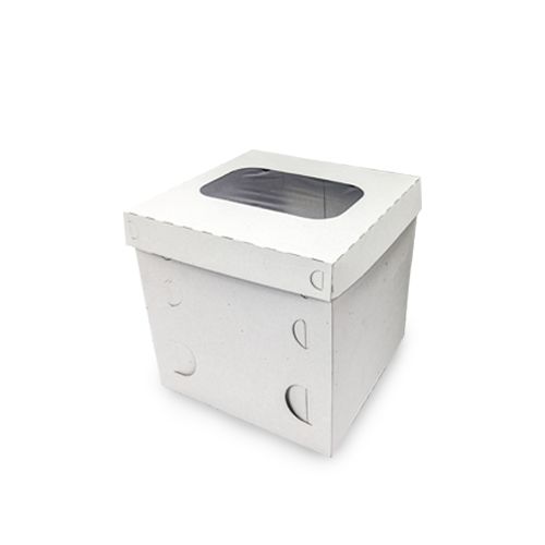 CAJA P/TORTA C/VENTANA 20X20X20CM