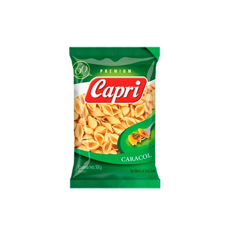 CAPRI PASTA  PREMIUM CARACOL 500GR