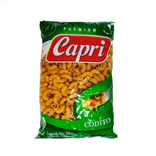 CAPRI PASTA PREMIUN CODITO 500GR