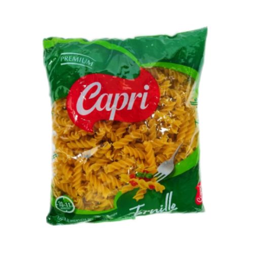 CAPRI PASTA PREMIUN TORNILLO 500GR CAPRI PASTA PREMIUN TORNILLO 500GR