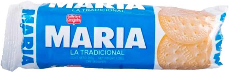 CARABOBO GALLETA MARIA TRADI 200GR