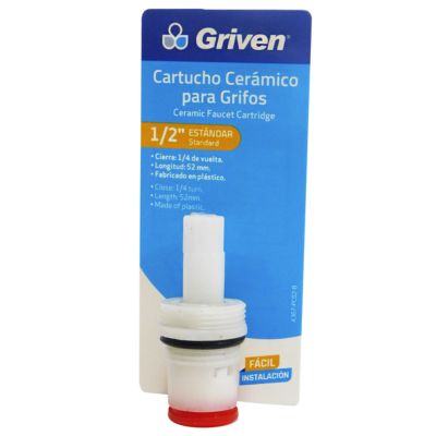 CARTUCHO CERAMICO PVC 52MM GRIVEN