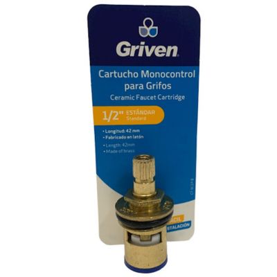 CARTUCHO MONOCONTROL P/GRIFERIAS ACERO INOX 1/2 GRIVEN
