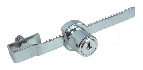 CERRADURA CROMADA PARA VITRINA