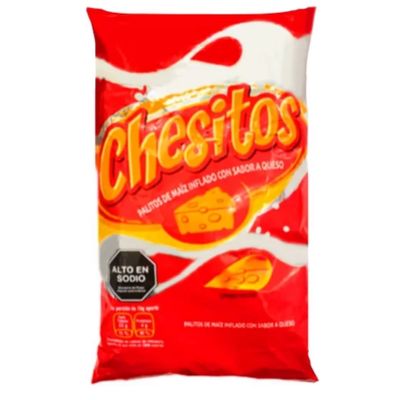 CHESITOS PALITOS DE MAIZ SABOR A QUESO FAM 70GR