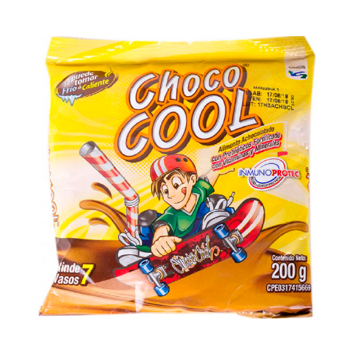 CHOCO COOL ALIMENTO ACHOCOL 200GR