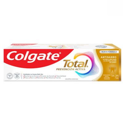 COLGATE CREMA DENTAL TOTAL ANTISARRO 75ML COLGATE CREMA DENTAL TOTAL ANTISARRO 75ML