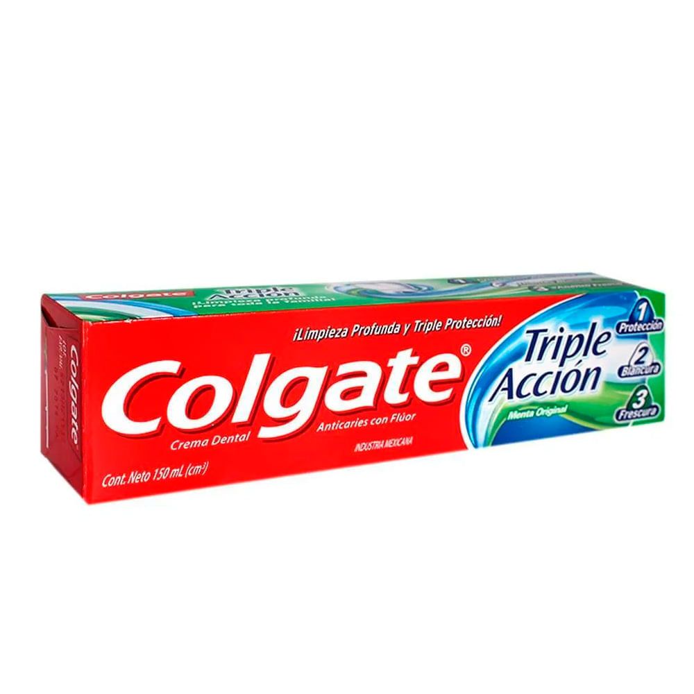 COLGATE CREMA DENTAL TRIPLE ACCION 75ML COLGATE CREMA DENTAL TRIPLE ACCION 75ML