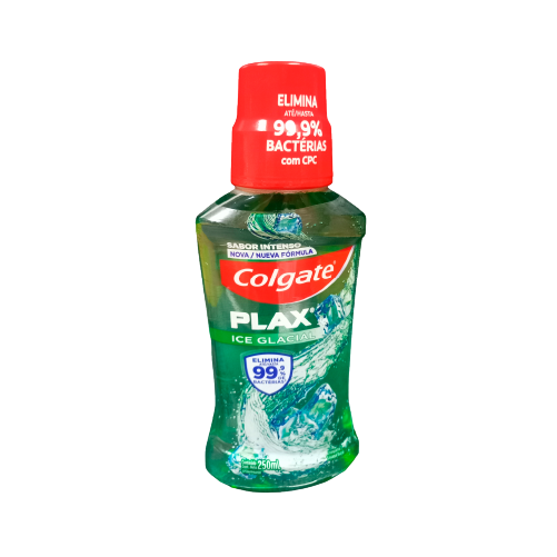 COLGATE PLAX ENJUAGUE BUCAL ICE GLACIAL 250ML COLGATE PLAX ENJUAGUE BUCAL ICE GLACIAL 250ML