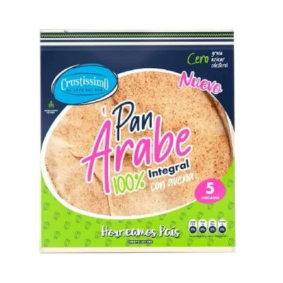 CRUSTISSIMO PAN ARABE INTEGRAL 5UNDS CRUSTISSIMO PAN ARABE INTEGRAL 5UNDS