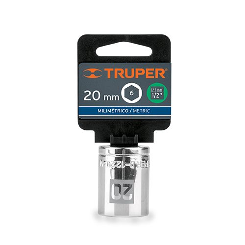 DADO 6 PTA 1/2'X20MM TRUPER