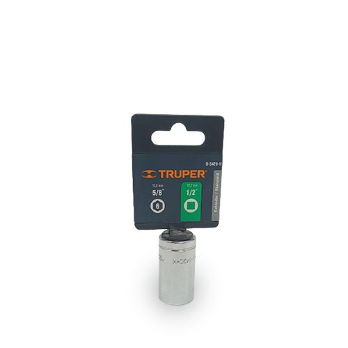 DADO 6 PTA 1/2'X5/8' TRUPER