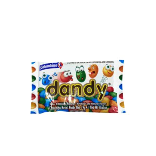 DANDY PASTILLAS DE CHOCOLATE MOST.19 GR
