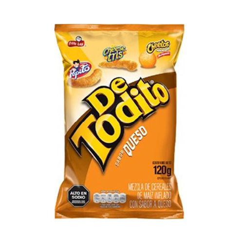 DE TODITO QUESO 120GR