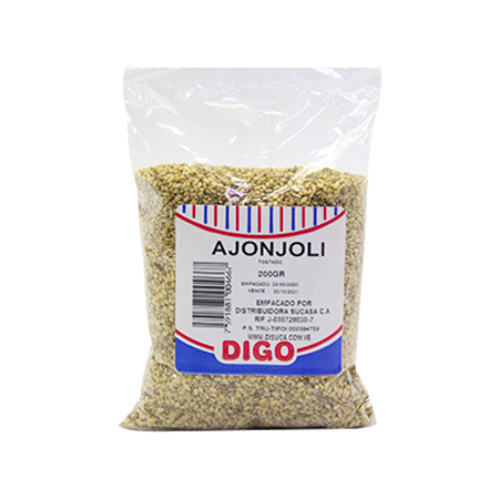 DIGO AJONJOLI NEGRO 200GR