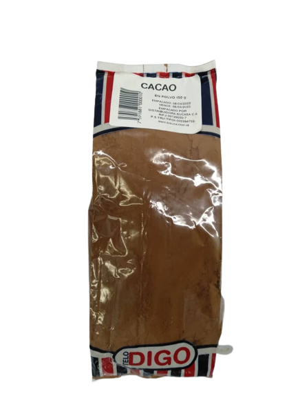 DIGO CACAO EN POLVO EMPACADO 150GR