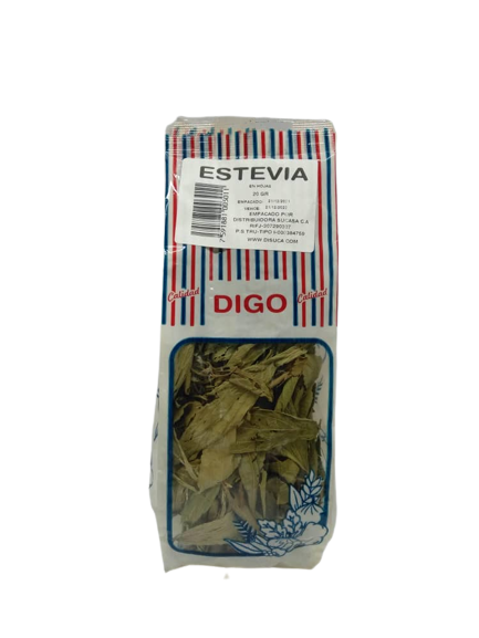 DIGO ESTEVIA EN HOJA 20GR