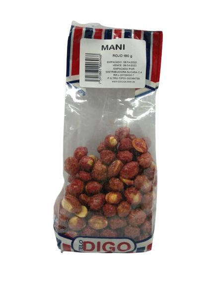 DIGO MANI ROJO 180GR DIGO MANI ROJO 180GR