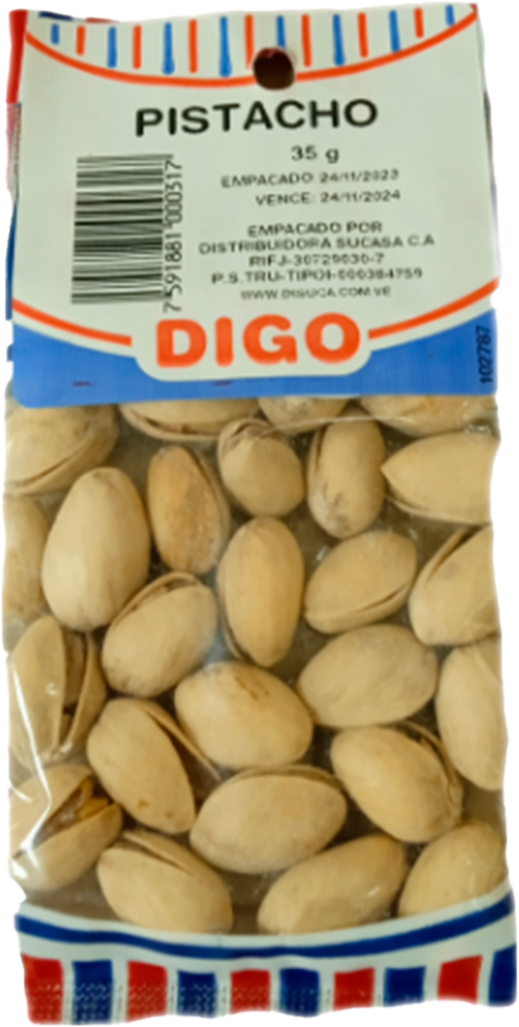 DIGO PISTACHO 35GR DIGO PISTACHO 35GR