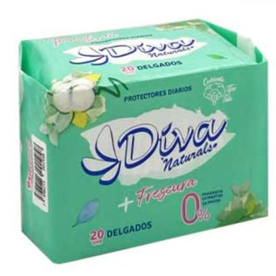 DIVA NATURAL PROTECTORES DIARIOS 20UND