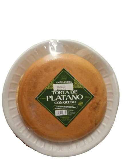 DONA EMMA TORTA DE PLAT. QUESO 500GR