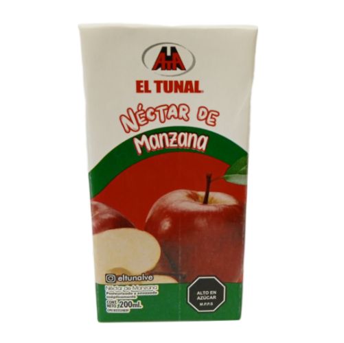 EL TUNAL NECTAR DE MANZANA 200ML