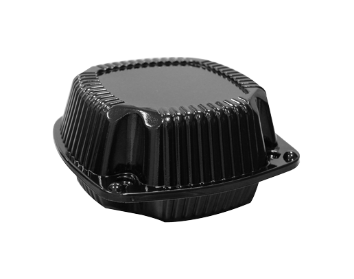 ENVASE PET P/HAMBURGUESA ECOLOGICO 6X6 1UN